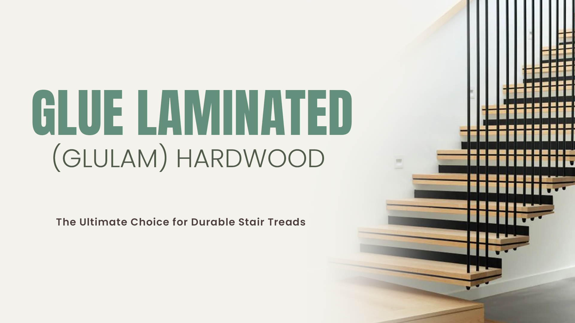 Laminated Hardwood Stair Treads with Glulam Timber in Australia – Urban ...