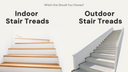 Indoor vs Outdoor Hardwood Stair Treads: Which One Should You Choose?